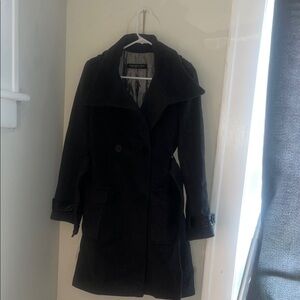 Stylish Black Trench Coat for Women